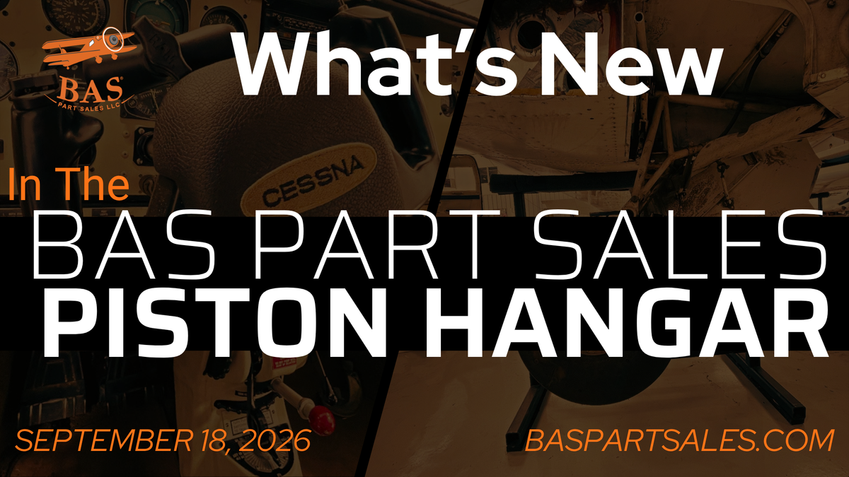 New In The Piston Hangar: Mooney M20E, Cessna 337C Skymaster, Tecnam P2006T, and Cessna T210H Enter BAS Disassembly