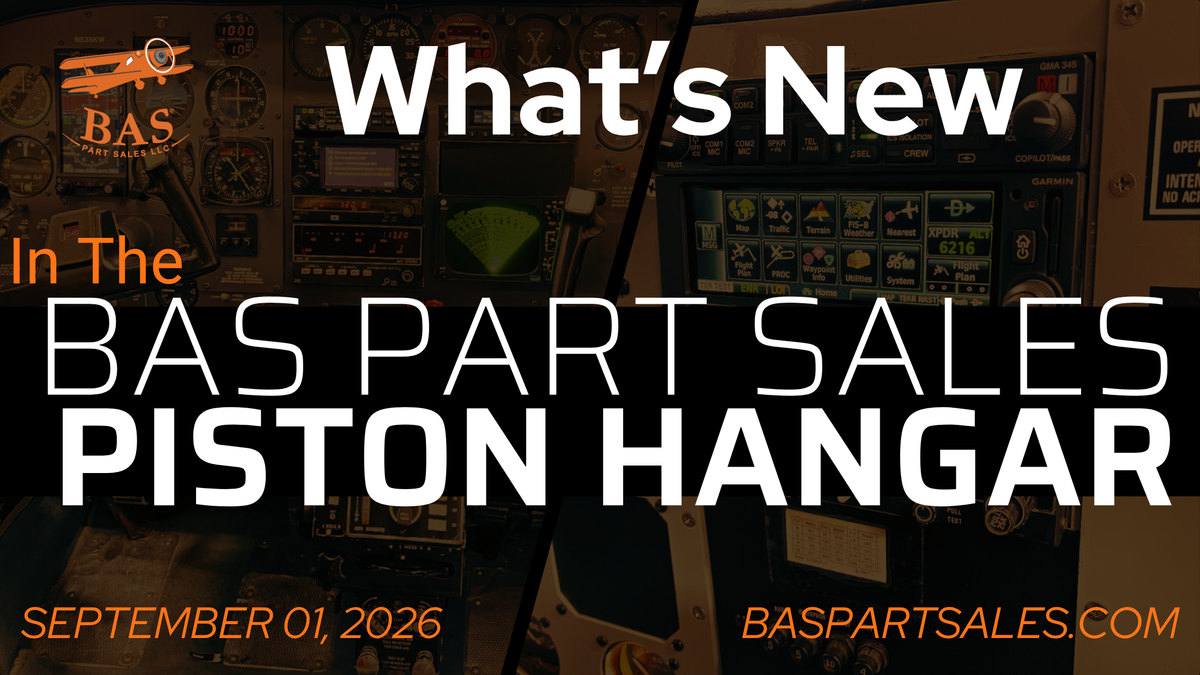 New In The Piston Hangar: Cessna 340A, T303 Crusader, Warrior II & Comanche 250 Enter BAS Disassembly