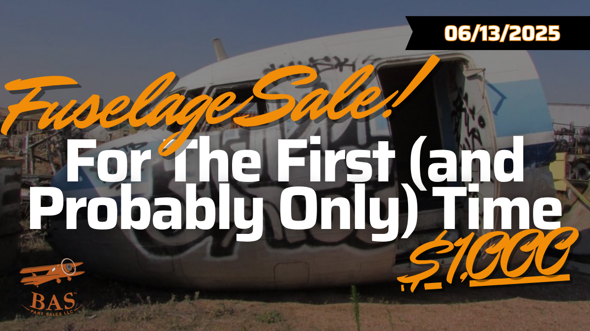 Fuselage Sale - Last Call