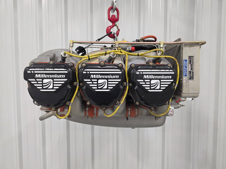 Continental TSIO-520-NB Engine, 346 Hours SMOH (Prop Strike)
