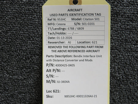 N953HC-KX011326AJ-21AS