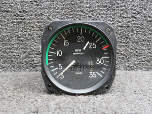 D1-112-5023 Mitchell 98480-23 Mechanical Recording Tachometer (Hours: 765.60)