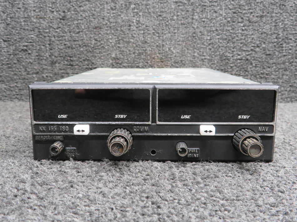 069-1024-31 Bendix King KX-155 VHF Nav-Comm with Glideslope & Tray (Volts: 14)