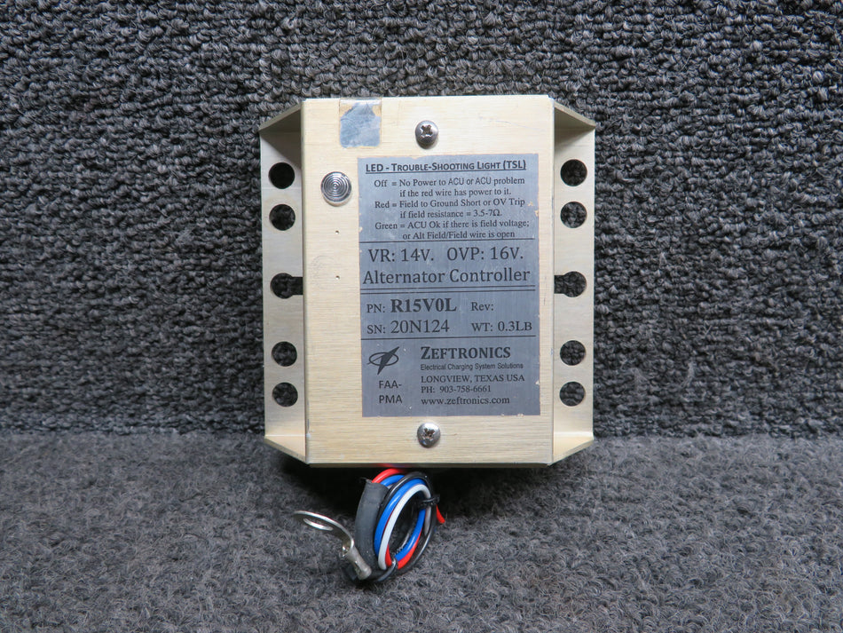 R15V0L Zeftronics Alternator Controller (Volts: 14)