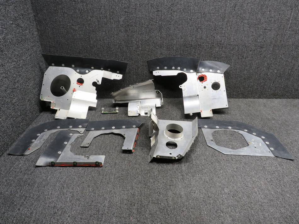 AF62383-03, AF62387-07 Airforms Inc. Piper PA28-180 Engine Baffle Assembly