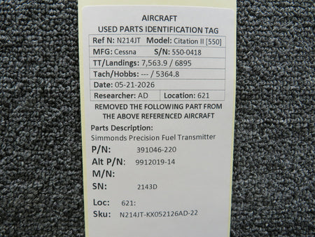 N214JT-KX052126AD-22SB-NO