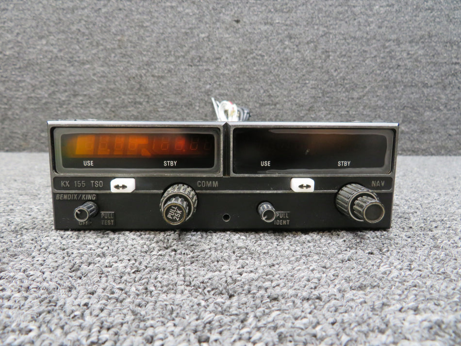 069-1024 Bendix King KX-155 VHF Com, Nav, Glideslope, Radio Transceiver (27.5V)