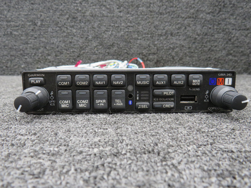 011-03520-00 Garmin GMA-345 Audio Panel Radio (Volts: 14-28, Core)