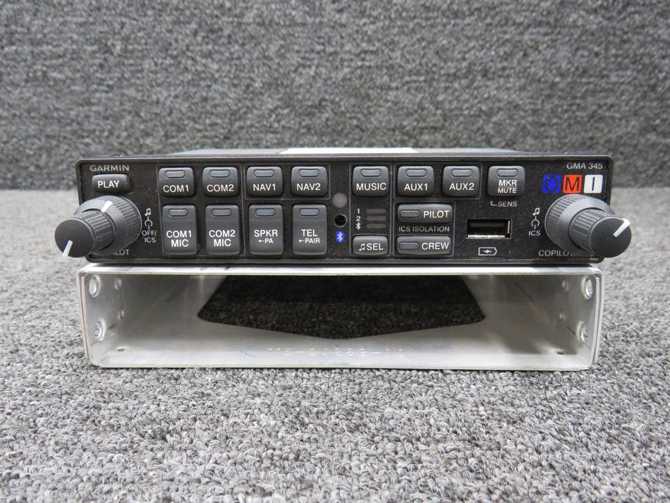 011-03520-00 Garmin GMA-345 Audio Panel Radio (Volts: 14-28, Core)