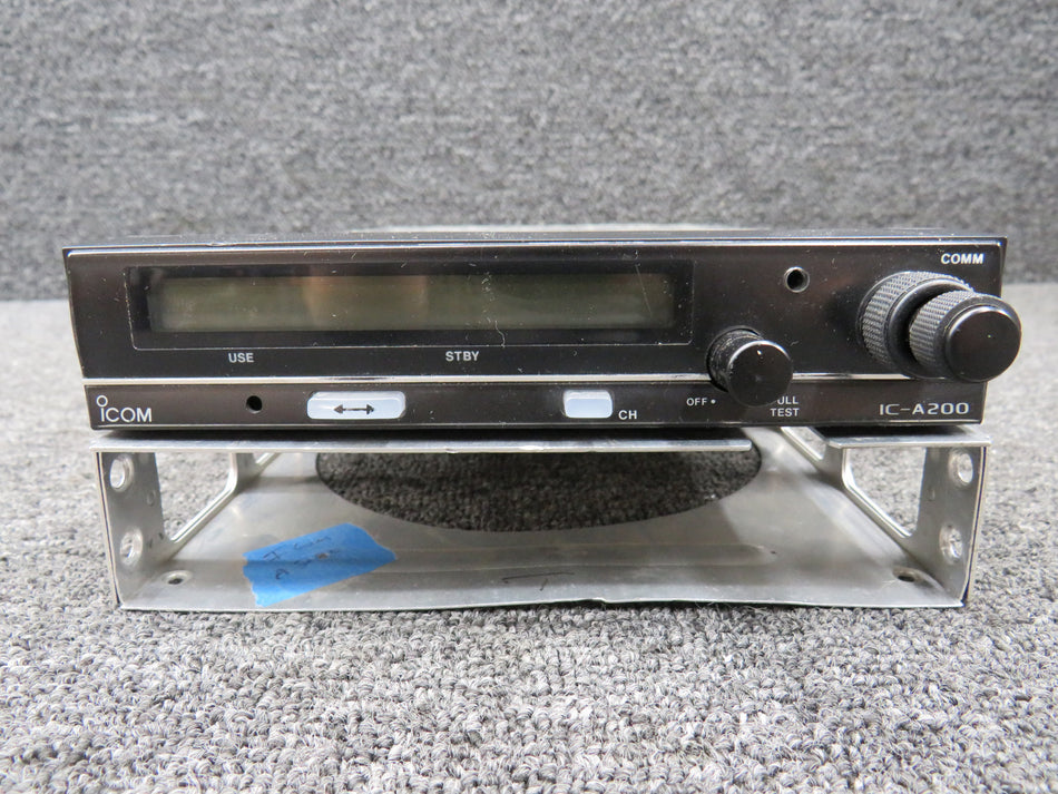 IC-A200 ICOM Panel Mounted VHF Transceiver Radio with Tray (Core)