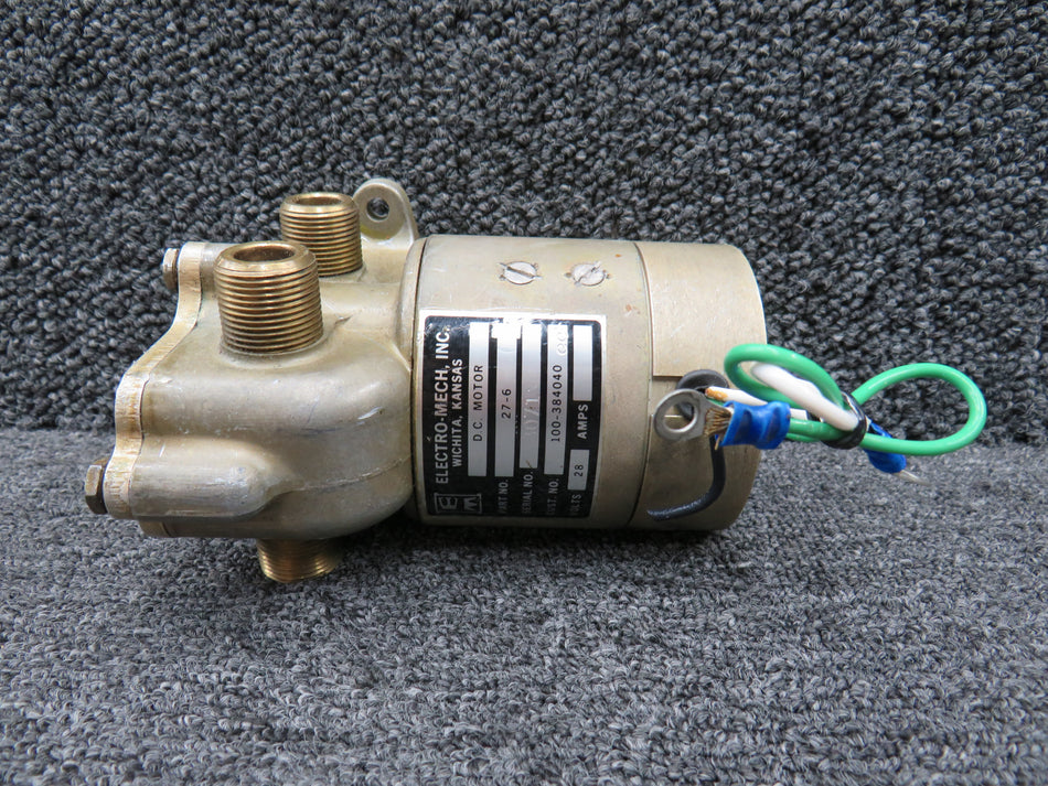 100-524073-1 (Alt: 27-6) Electro-Mech Motor and Gearbox Assembly (Core)