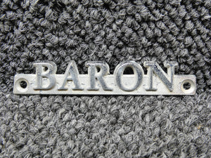 Beechcraft Baron Emblem
