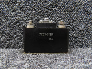 7235-2-20 Klixon Overload Sensing Control Assembly (Less Cover)