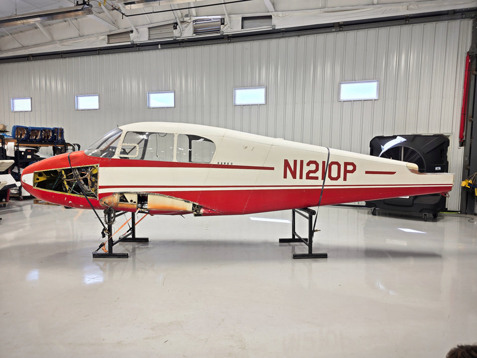 Piper PA-23 Fuselage with Bill of Sale, Data Tag, Airworthiness & Logbooks