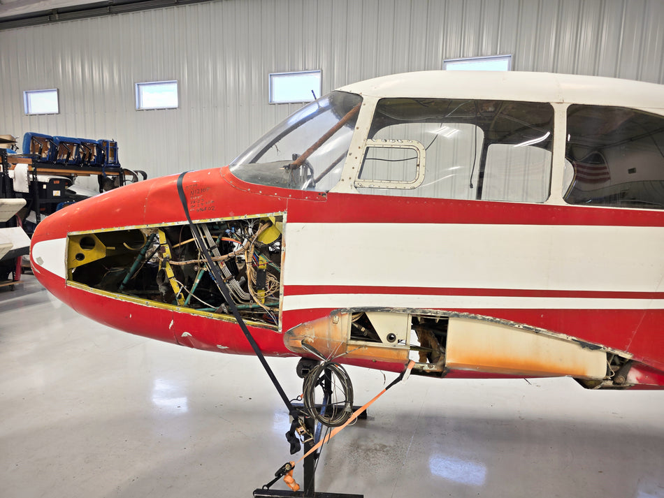 Piper PA-23 Fuselage with Bill of Sale, Data Tag, Airworthiness & Logbooks