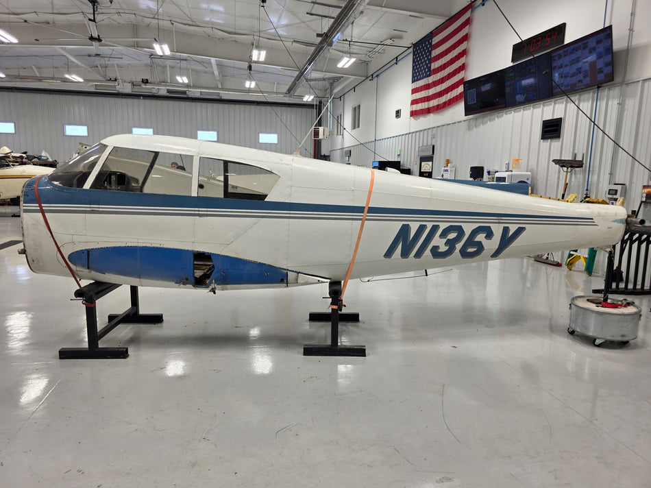Piper PA24-250 Fuselage with Bill of Sale, Data Tag, Airworthiness & Logbooks