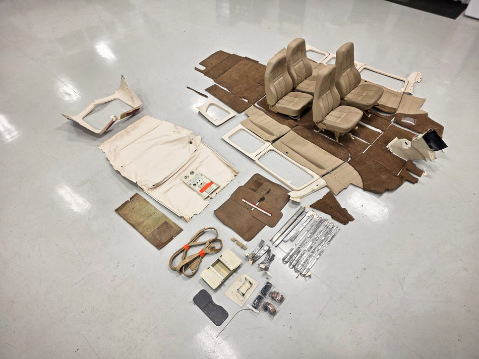 Cessna 210H Interior Set with Seats, Plastics, Carpet & Headliner