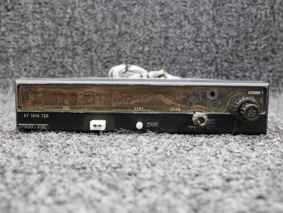 064-1053-30 Bendix/King KY-197A VHF Communication Transceiver w Mods (14V, Core)