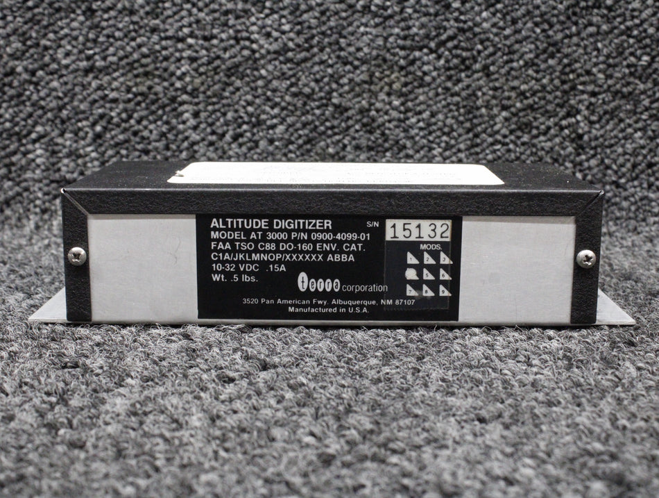 0900-4099-01 Terra Corp AT-3000 Altitude Digitizer with Mod (10-32V)