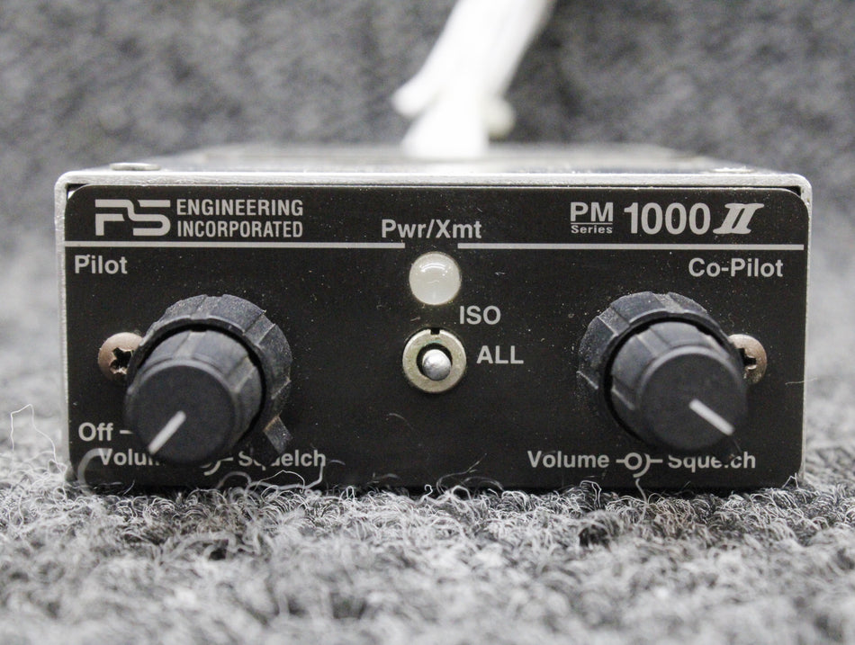 11902 PS Engineering PM-1000II Panel Mounted Intercom (Volts: 12-28)