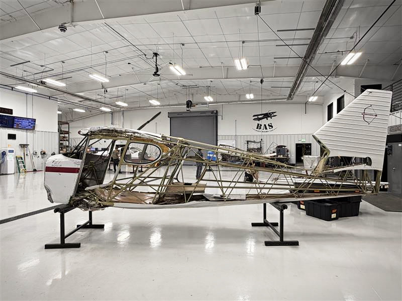 Stinson 108-3 Fuselage with Bill of Sale, Airworthiness & Logbooks