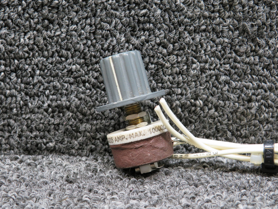 RES10K, CM3590-1 Ohmite Rheostat Switch Assembly