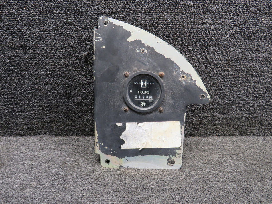 56457-03 Datcon 873UT Hour Meter indicator w Plate (Hours: 2130.4)