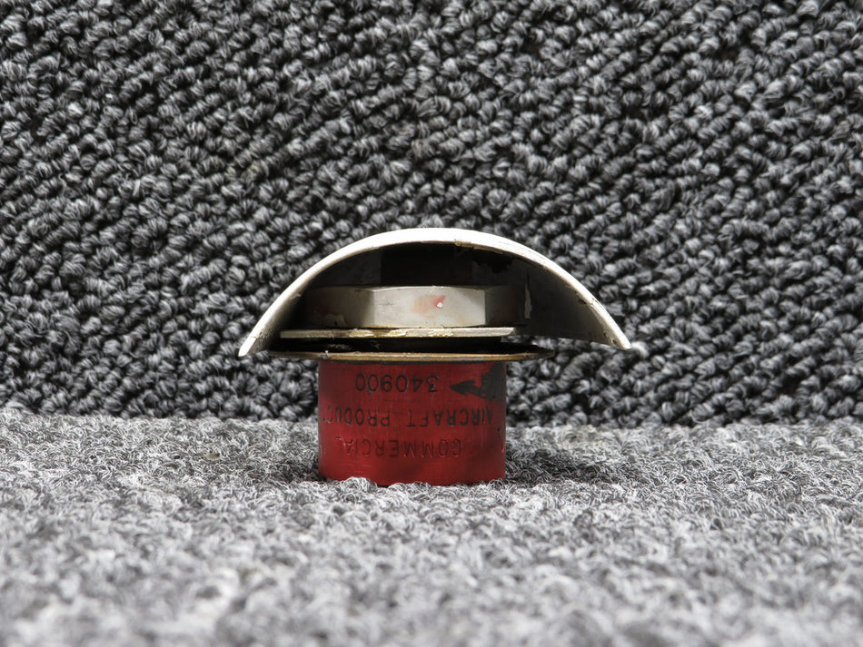 9910021-1 (Alt: 340900) Commercial Aircraft Tip Tank Relief Valve with Scoop