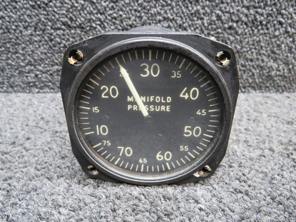 6748-180 (Alt: AN-5770-1) Manning Manifold Pressure Indicator (Discolored)