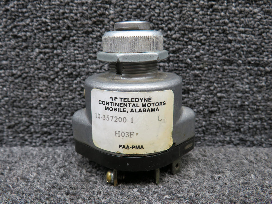 10-357200-1 Teledyne Ignition Switch with Key