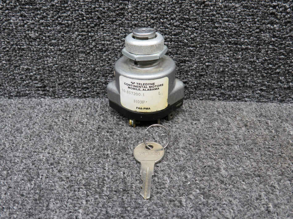 10-357200-1 Teledyne Ignition Switch with Key