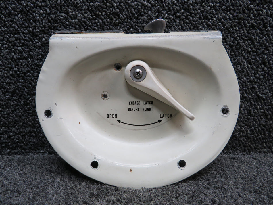 Piper PA24-250 Upper Cabin Door Latch Assembly (Holes Enlarged, Some Wear)