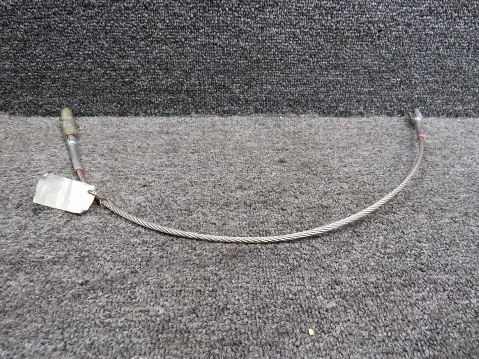 205-6-114-01 SIAI-Marchetti S205 Steering Control Cable Assembly (Minus Fork End)