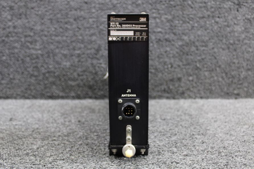 380D03 3M WX-10 Stormscope Processor with Mods (10-30V) (Minus Connector)