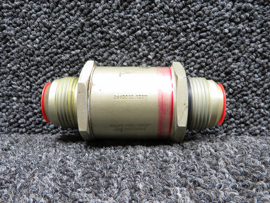 2660002 Parker Low Pressure Fuel Check Valve