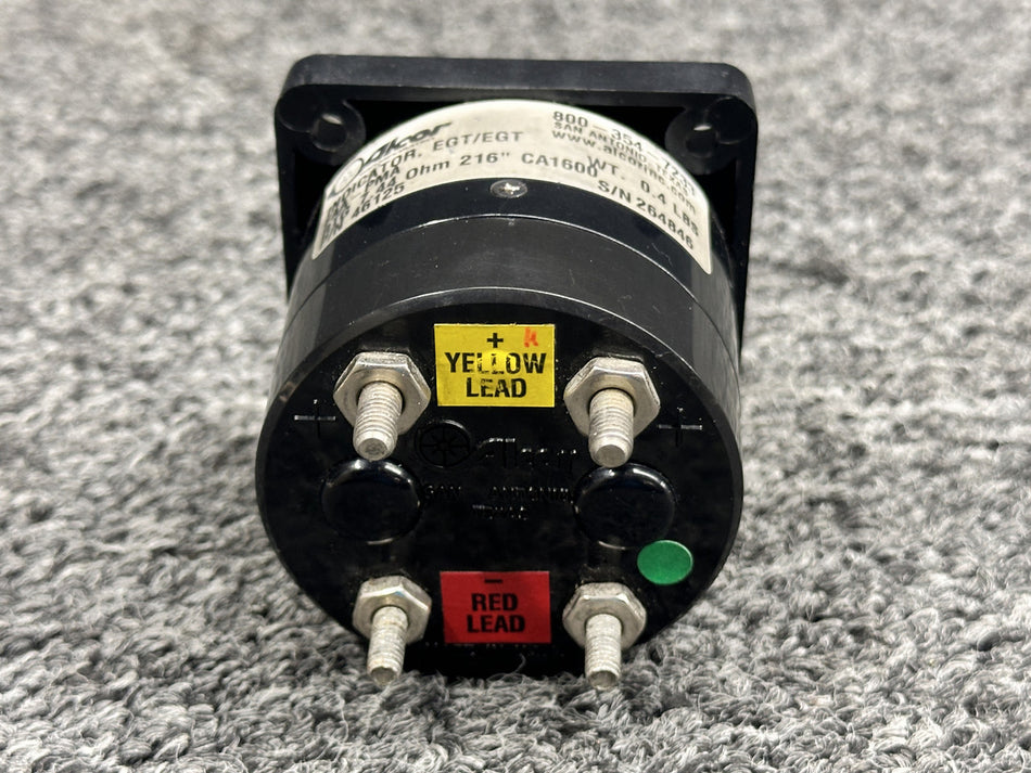 46125 Alcor Dual Exhaust Gas Temperature Indicator (Minus Probes) (Core)