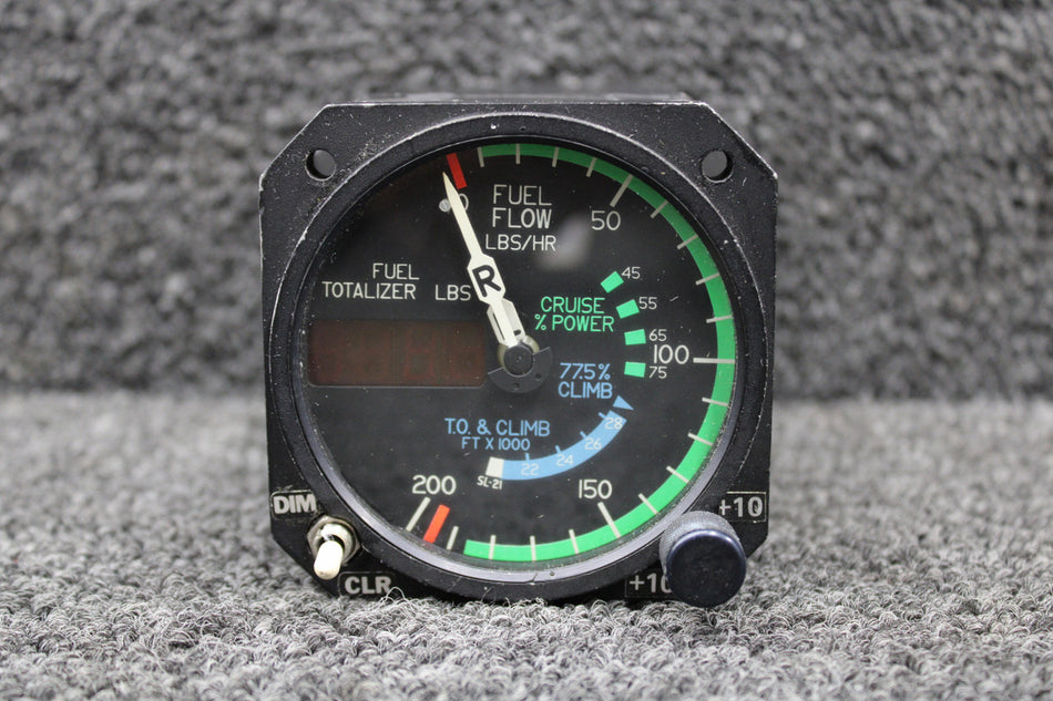 65840-0138 (Alt: 9910395-8) Aerosonic Corp Fuel Flow Totalizer Indicator (Core)