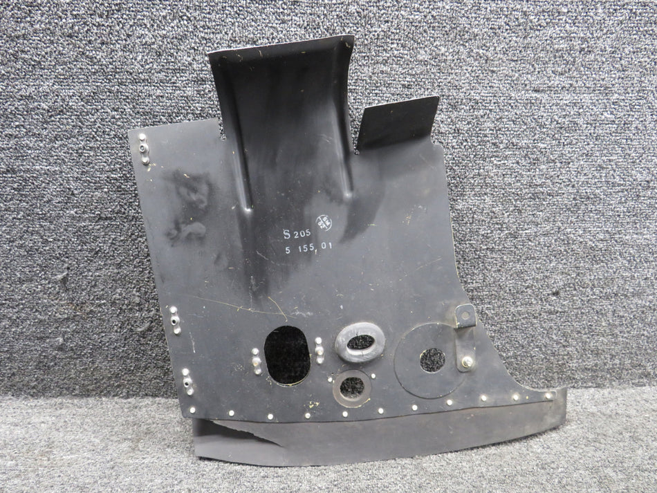 205-5-155-01 SIAI-Marchetti S205 Baffle Assembly LH Aft (Torn)