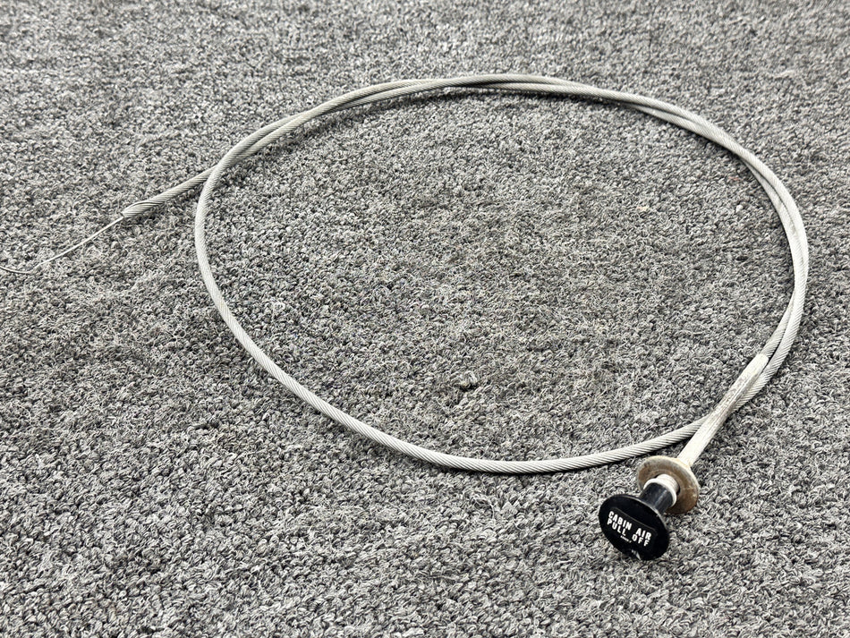 554-365 (Alt: PS50146-2-3) Piper PA28R-201 Fresh Cabin Air Control Cable (67”)