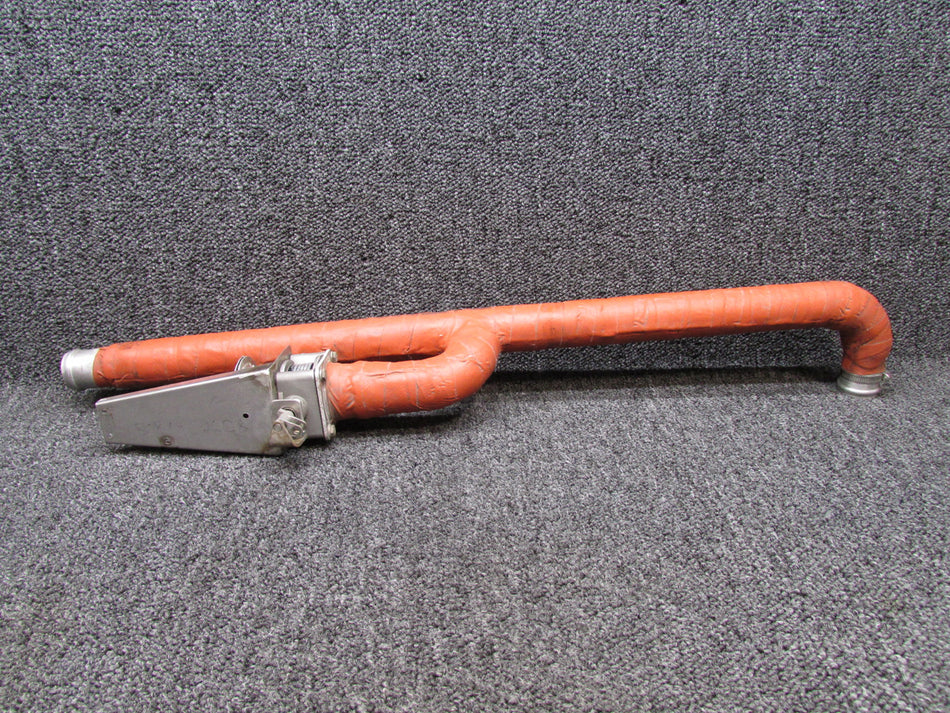 83838-002, 2431T1001 Piper PA46-310P Crossover Duct to LH Side w Shutoff Valve