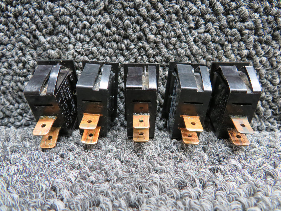 TA201-TW-B, S2160-1, Carling Rocker Switch (Set of 5)