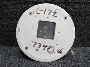 0700616-1 Cessna 172N Courtesy Light Assembly with Shield (White)