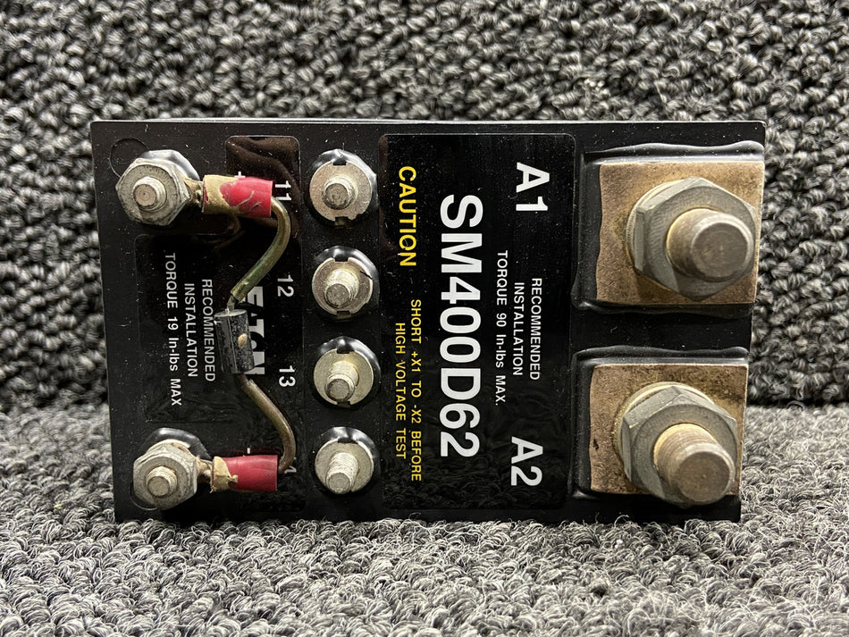 SM400D62 Lear Jet 55 Contactor Relay Assembly