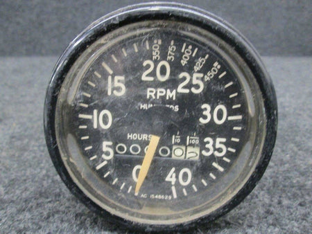 1548629 AC Tachometer Indicator (Hours: .02) BAS Part Sales | Airplane Parts