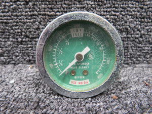 BU-2581-AD Ametek Pressure Gauge (Max: 4000 PSI)