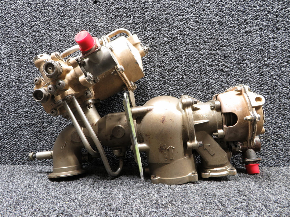 6600202-3 (Alt: 3214478-2) Airesearch Regulator Shut-Off Valve Assembly (Rust)