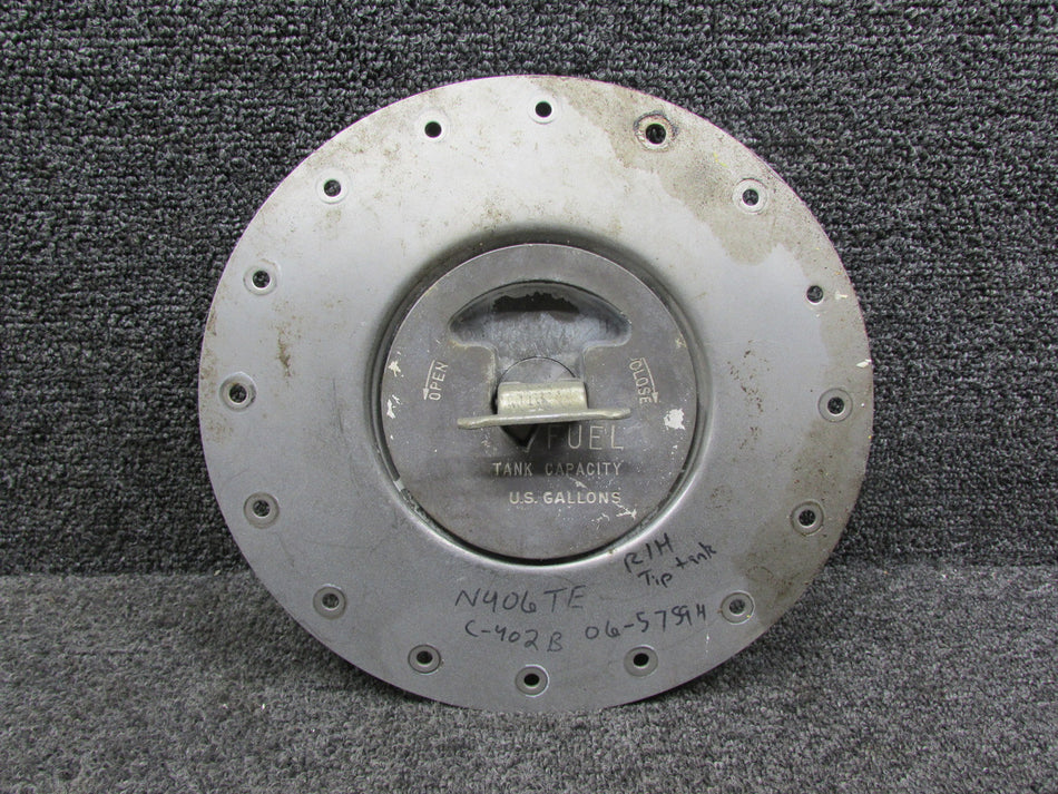 0721303-4, 0721303-7 Cessna 402B Fuel Tank Adapter Assembly with Cap