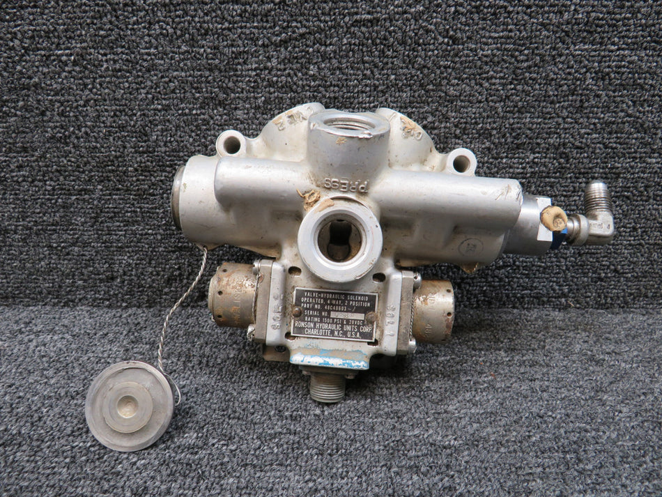 48C48603-1 Ronson Hydraulic Solenoid Valve (4 Way, 2 Position) (Volts: 28)