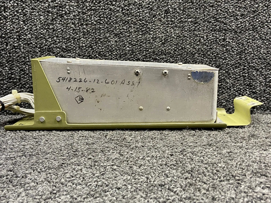 5418226-34 Lear Jet 55 Primary Avionics Junction Box Assy w Mounting Plate