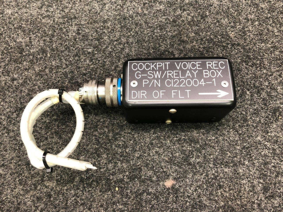 C122004-1 Cessna Citation 500 Cockpit Voice Relay Box (28V) BAS Part Sales | Airplane Parts